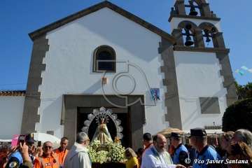 Procesión de la Inmaculada Concepción en Jinámar (Foto Francisco Javier Santana)
